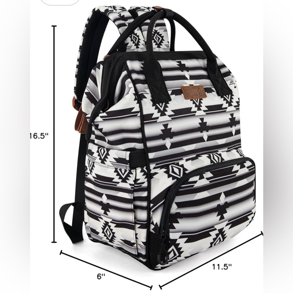 Wrangler Aztec Print Diaper Bag - Picture 10 of 10